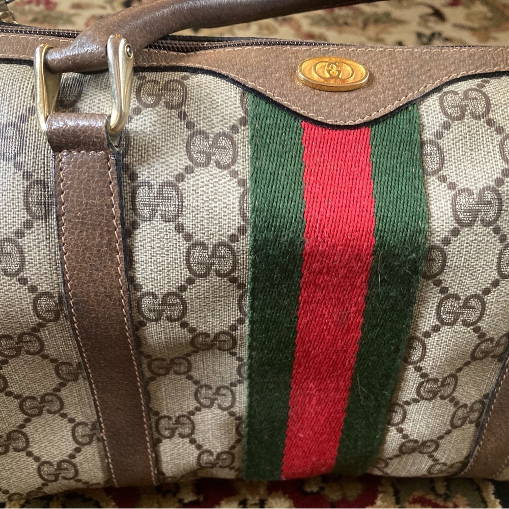 Gucci Monogram Speedy Handbag - Picture 8 of 16